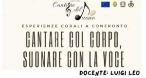 Due nuovi appuntamenti con Caulonia Cantiere del Suono: “Cantare col corpo suonare con la voce” e “Tarantella no stop” item-thumbnail