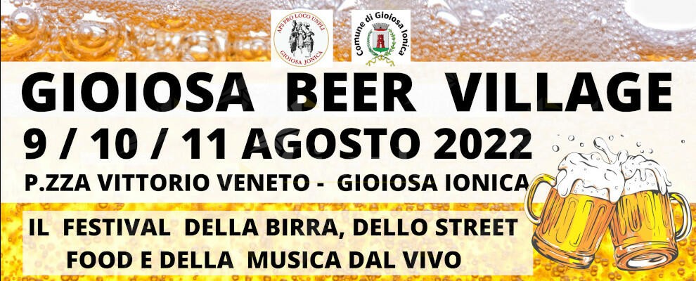 Al Gioiosa Beer Village previste degustazioni gratuite