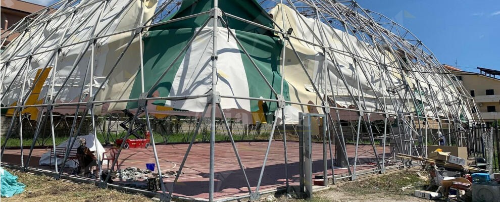 Iniziati gli interventi di riqualificazione del pallone geodetico di Vasì di Caulonia