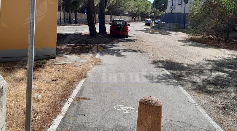 Roccella, parcheggi selvaggi a caccia dell’ombra