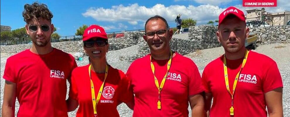 Sulla spiaggia libera di Siderno sarà presente un servizio di salvataggio