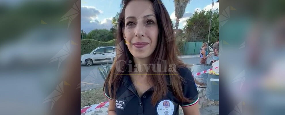 Esercitazione Protezione civile a Caulonia – Intervista ad Antonella Ierace