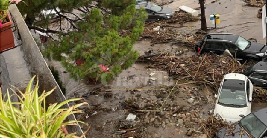 Maltempo in Calabria. Terrificante alluvione a Scilla – le immagini
