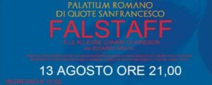 Festival del Teatro Classico Tra Mito e Storia: Edoardo Siravo dà corpo e voce al Falstaff di Shakespeare item-thumbnail