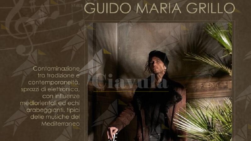 A Bovalino si esibirà il cantautore Guido Maria Grillo