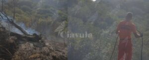 Caulonia, incendio in località Cufò: cittadini e volontari della Prociv domano le fiamme item-thumbnail