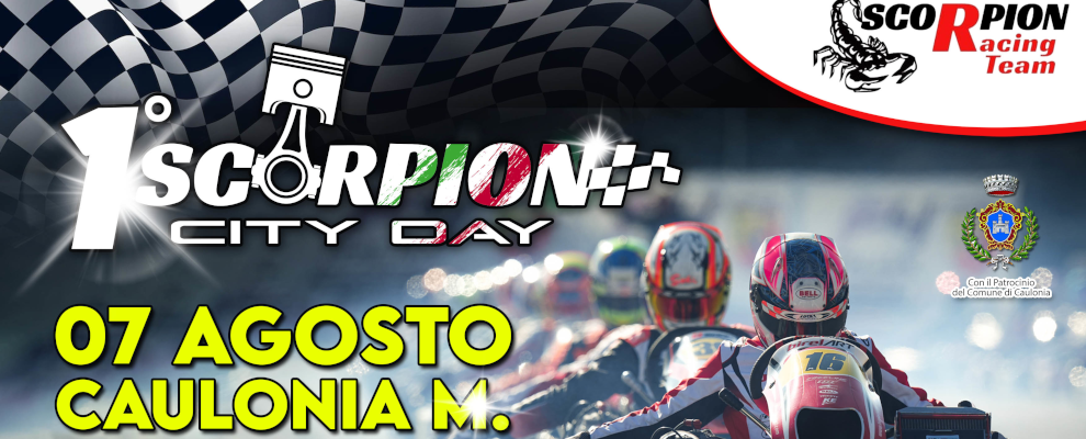 Go-Kart: domani a Caulonia marina la prima edizione dello “Scorpion City Day”