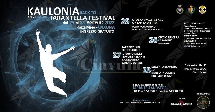 Attivo il servizio navetta per tutta la durata del Kaulonia Tarantella Festival 2022