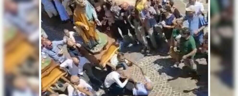 Tragedia sfiorata durante la festa di San Salvatore a Pazzano