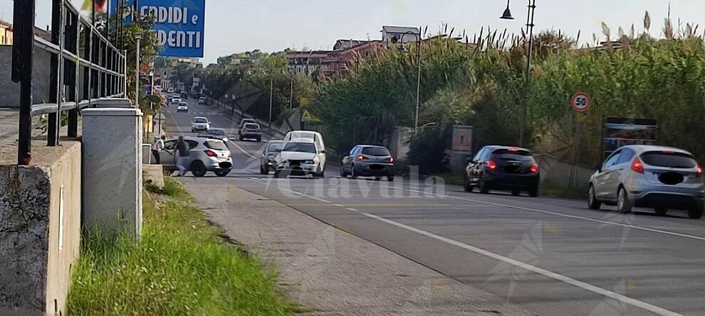 Incidente stradale a Caulonia Marina, coinvolti due veicoli