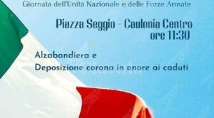 Caulonia celebra “La Giornata dell’Unità Nazionale e delle Forze Armate” item-thumbnail