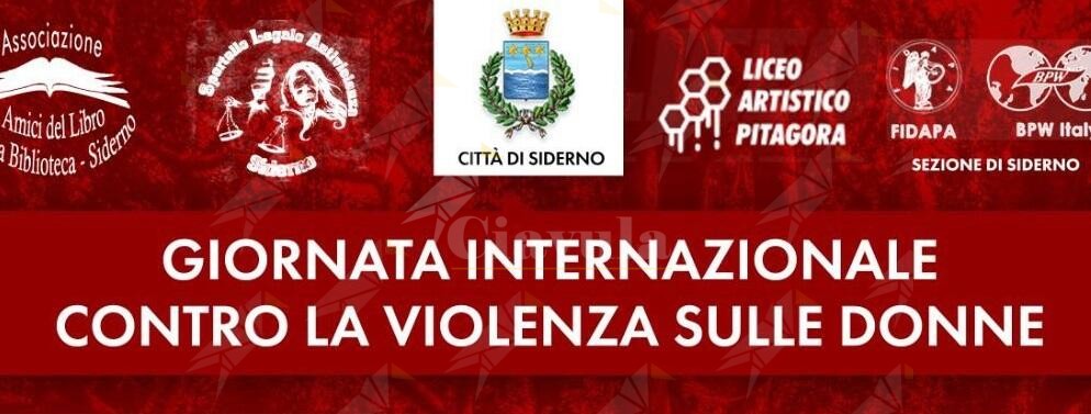 Il comune di Siderno aderisce alla “Giornata internazionale contro la violenza sulle donne”