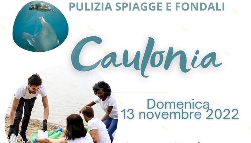 Domenica a Caulonia Marina una giornata dedicata all’ambiente e alla pulizia della spiaggia