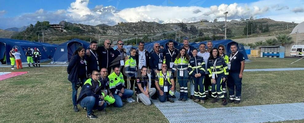 Anche la protezione civile di Caulonia presente all’esercitazione “Sisma dello Stretto 2022”