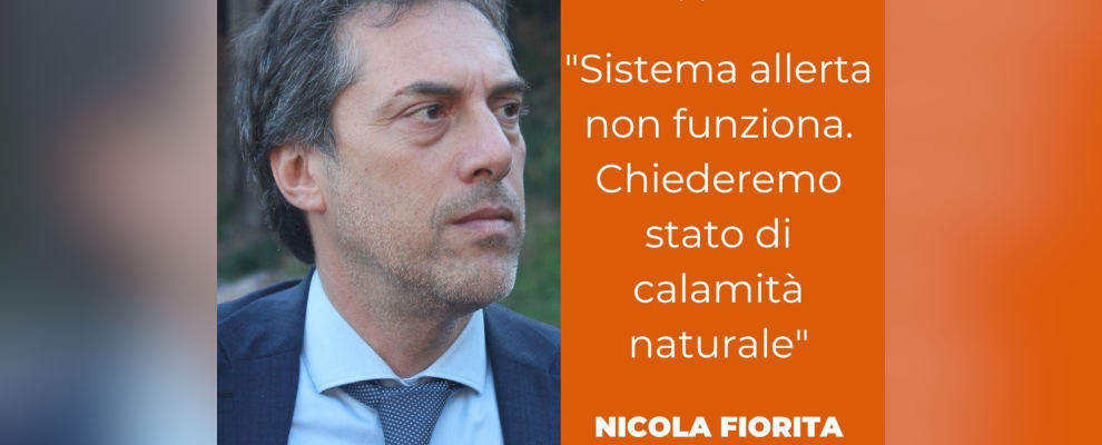 Bomba d’acqua a Catanzaro, il sindaco chiede lo stato di calamità naturale