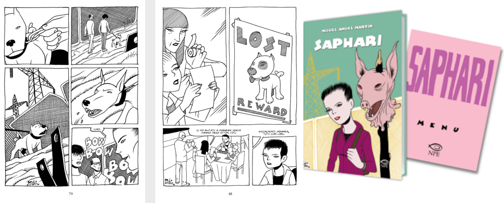 “Saphari”: il nuovo atteso graphic novel di Miguel Ángel Martín