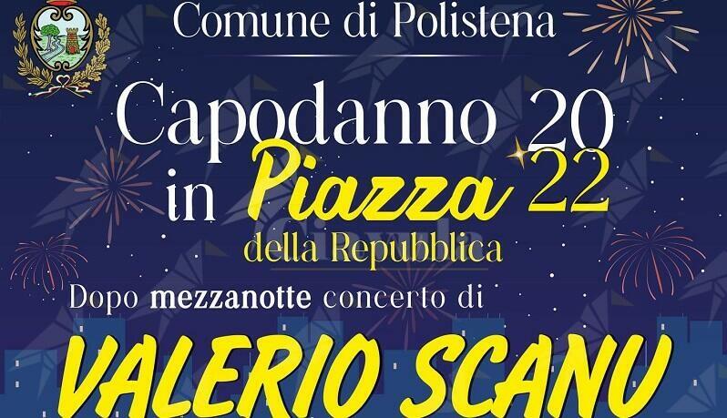 Ritorna a Polistena il Capodanno in piazza con il concerto di Valerio Scanu