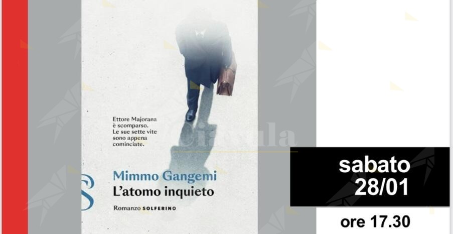 A Siderno la presentazione del nuovo romanzo di Mimmo Gangemi, “L’atomo inquieto”