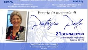 Siderno: La Fidapa (Federazione Italiana Donne Arti Professioni Affari) ricorda Patrizia Pelle item-thumbnail