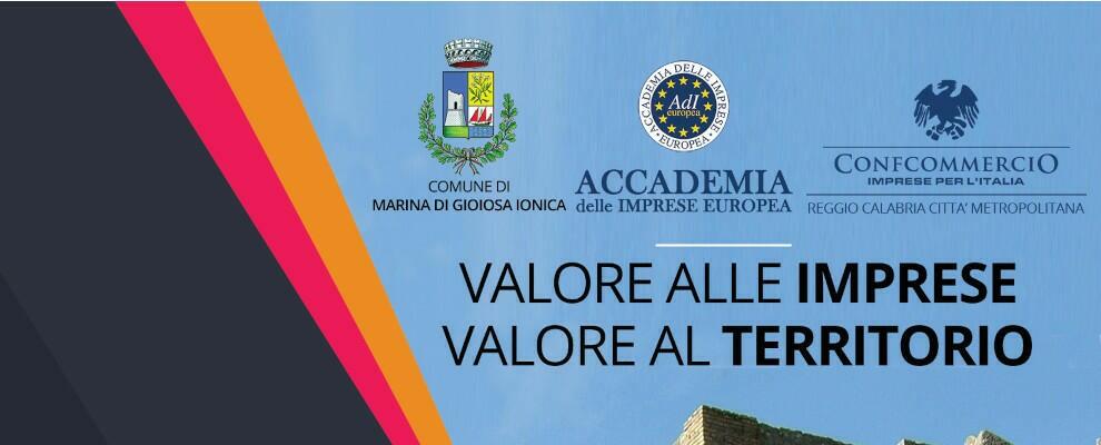 A Marina di Gioiosa Ionica il seminario “Valore alle imprese. Valore al territorio”