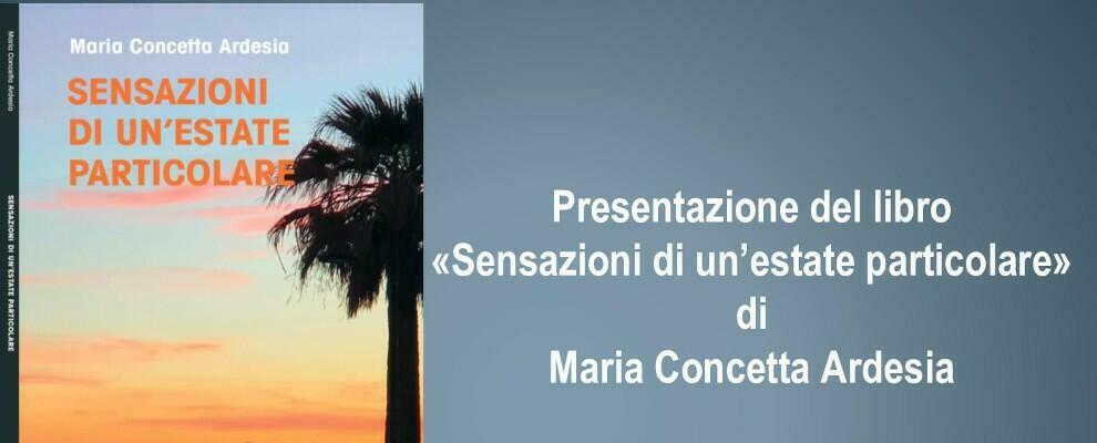Oggi a Siderno la presentazione del libro “Sensazioni di un’estate particolare” di Maria Concetta Ardesia