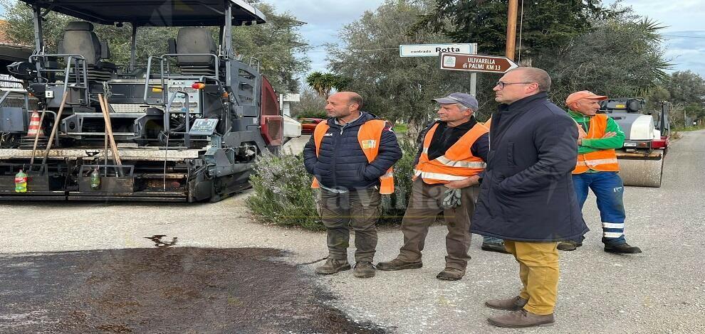 Rizziconi: avviati i lavori di manutenzione sulla strada di collegamento tra la Sp1 e la frazione Cirello