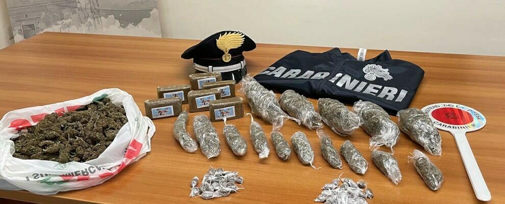 Crotone: spacciava indisturbato droga in città anche a minorenni, arrestato dai carabinieri