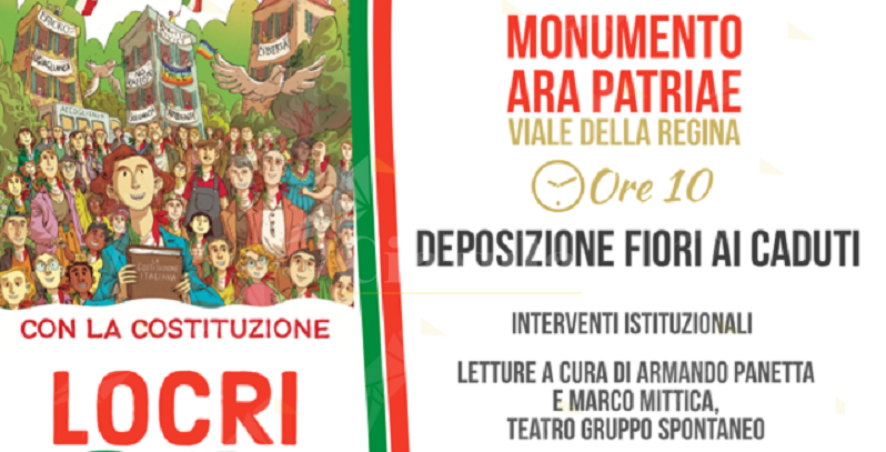 25 aprile: Le celebrazioni a cura dell’Anpi Locri-Gerace