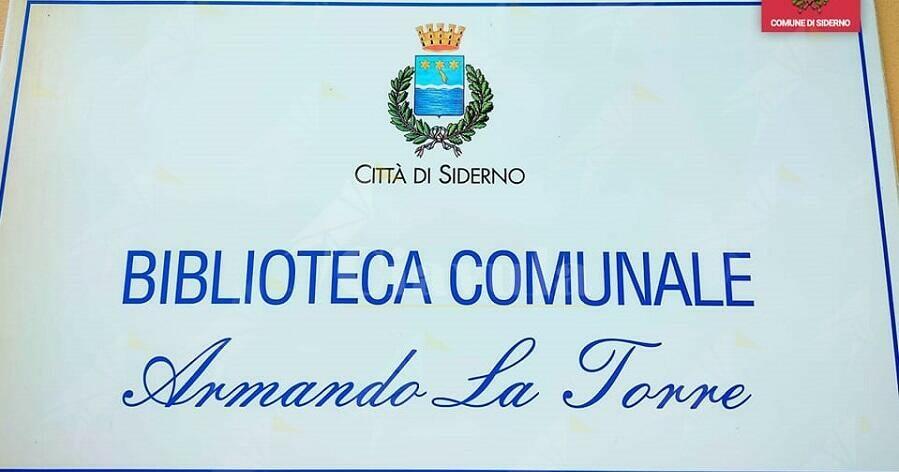 Il comune di Siderno ottiene un finanziamento di 60 mila euro per la biblioteca comunale