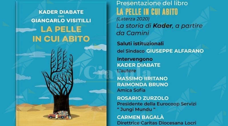 A Camini la presentazione del libro “La pelle in cui abito” di Kader Diabate