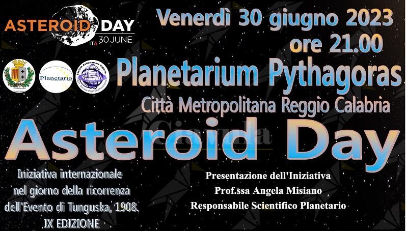 Al Planetarium Pythagoras di Reggio Calabria l’evento internazionale “Asteroid Day”