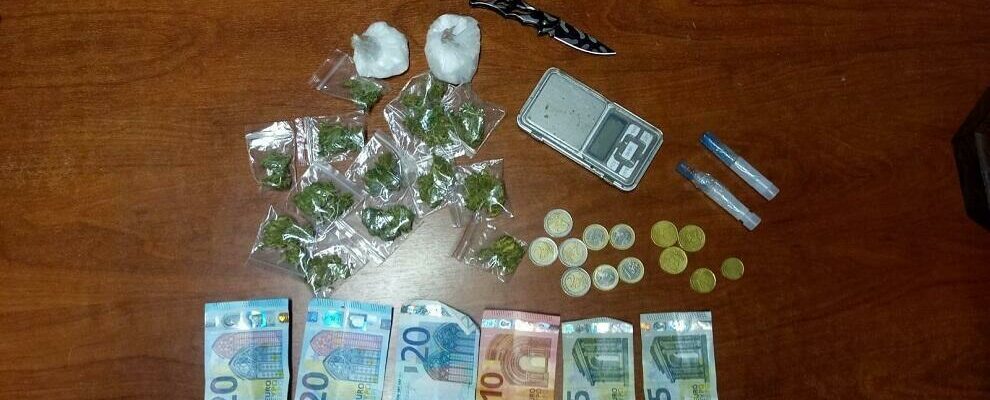 Beccato con la droga addosso, arrestato un giovane calabrese