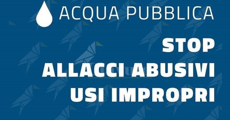 A Benestare controlli dei carabinieri per individuare eventuali allacci abusivi alla rete idrica