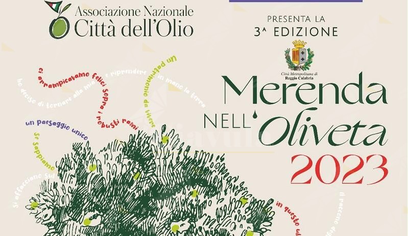 Torna l’iniziativa “Merenda nell’Oliveta”. La MetroCity promuove l’olio reggino con una visita nel borgo di Scido