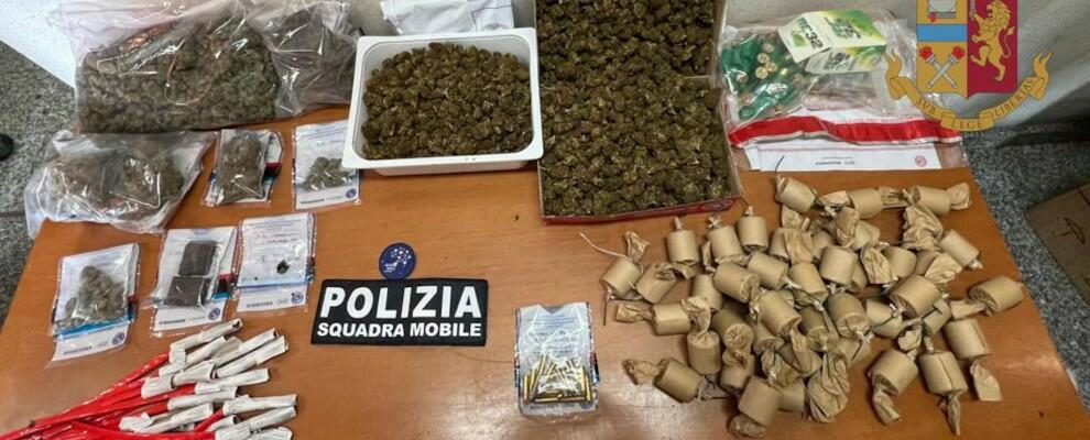 Sequestrate armi e droga all’interno di casolari abbandonati nel vibonese