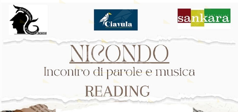 Domani a Caulonia il Reading musicale “Nicondo, incontro di parole e musica”