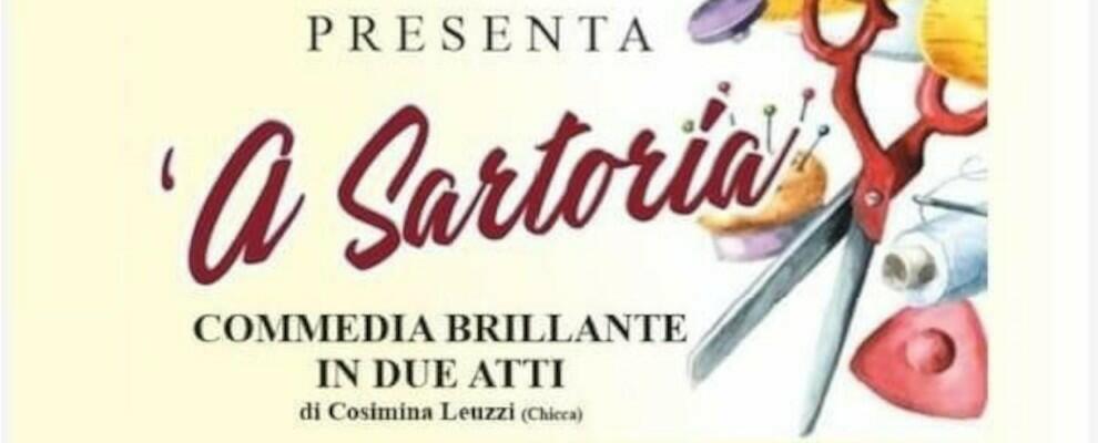 Domani a Favaco di Stignano andrà in scena la commedia “A Sartoria”