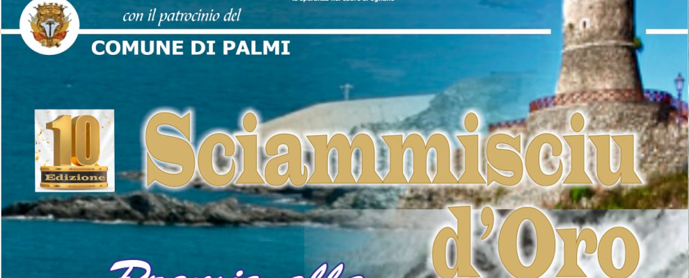 A Palmi la decima edizione del premio “U Sciammisciu d’Oro”