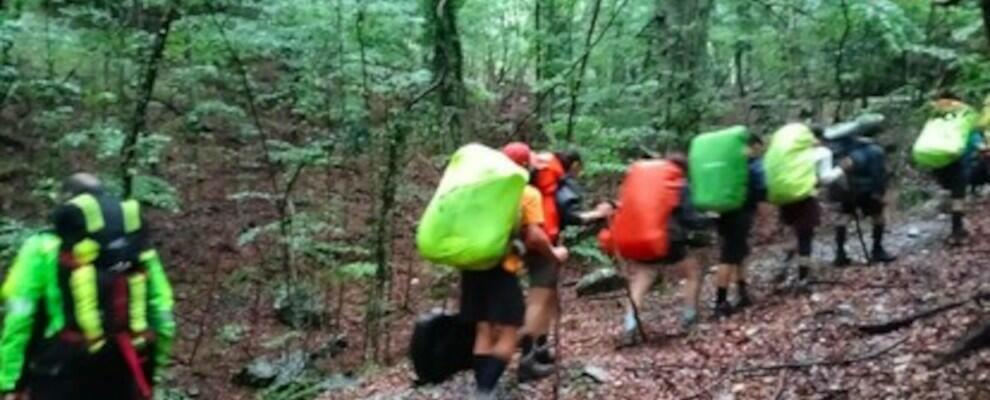 Scout in difficoltà sul Pollino, recuperati dal Soccorso alpino