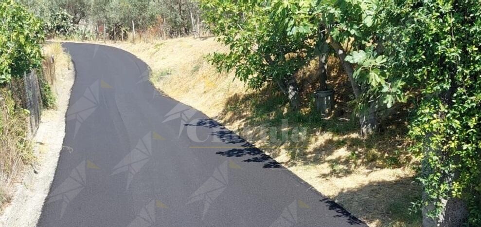 A Caulonia completati i lavori di via delle Ginestre