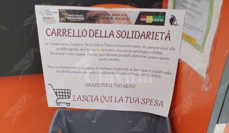 Caulonia: nuova consegna di spesa solidale da Sankara e Gnoseon