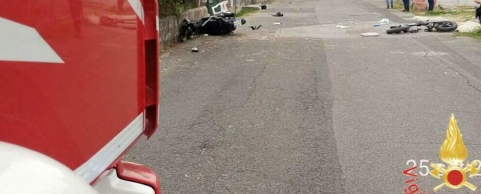 Calabria, bici elettrica e scooter si scontrano: grave un bimbo di 5 anni