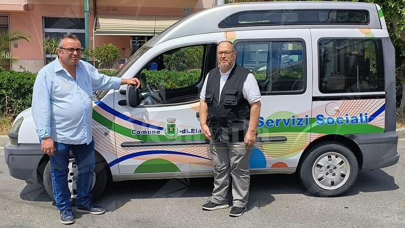 Consegnato a Platì l’autoveicolo per il trasporto di soggetti fragili