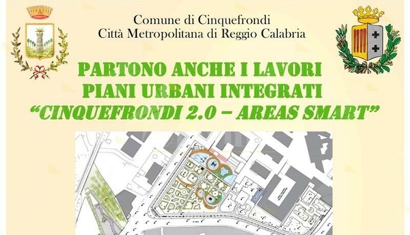 Mercoledì la presentazione del progetto PUI “Cinquefrondi 2.0 – Areas smart”