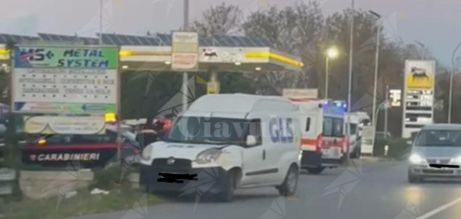 Incidente a Caulonia Marina sulla SS106