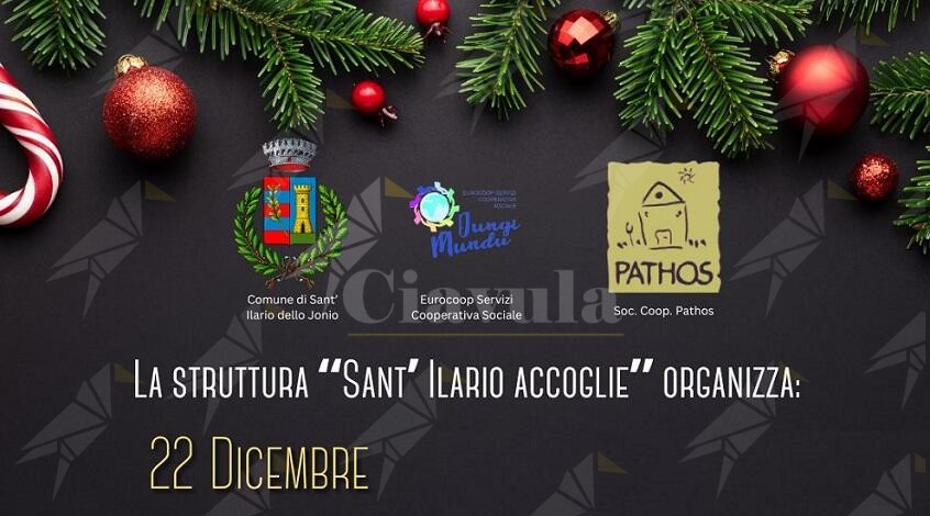 Evento di Natale a Sant’Ilario grazie alle cooperative Pathos e Jungi Mundu