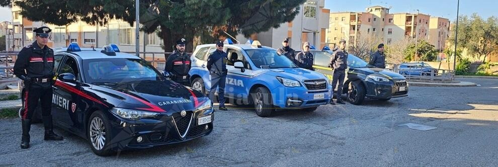 Focus ‘ndrangheta interforze: sequestrate armi e sostanze stupefacenti a Reggio, due persone denunciate