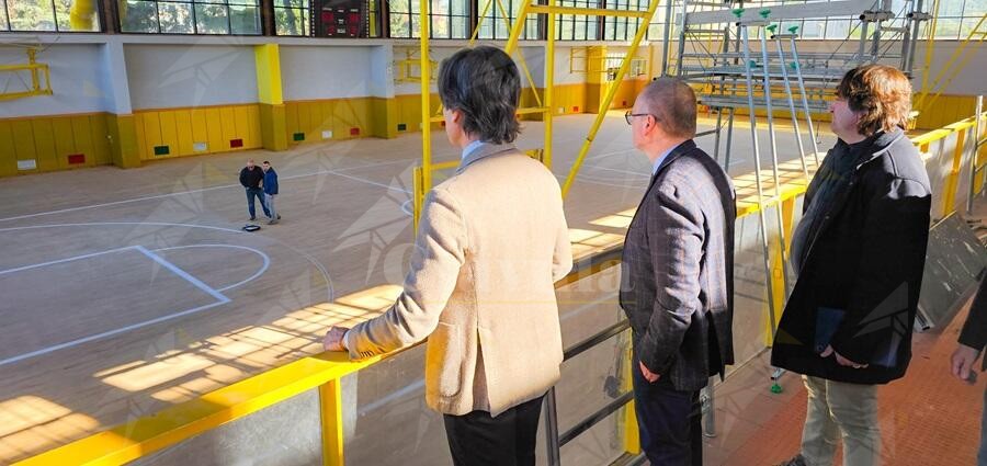 Rinasce la casa del basket reggino: proseguono i lavori di ristrutturazione al centro sportivo Pianeta Viola