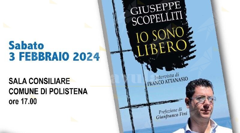 A Polistena la presentazione del libro “Io sono libero” dell’ex Presidente della Regione Calabria Giuseppe Scopelliti