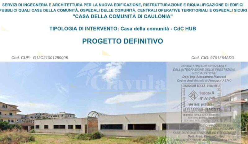 Caulonia avrà una “Casa della Salute”, la soddisfazione del consigliere regionale Cirillo